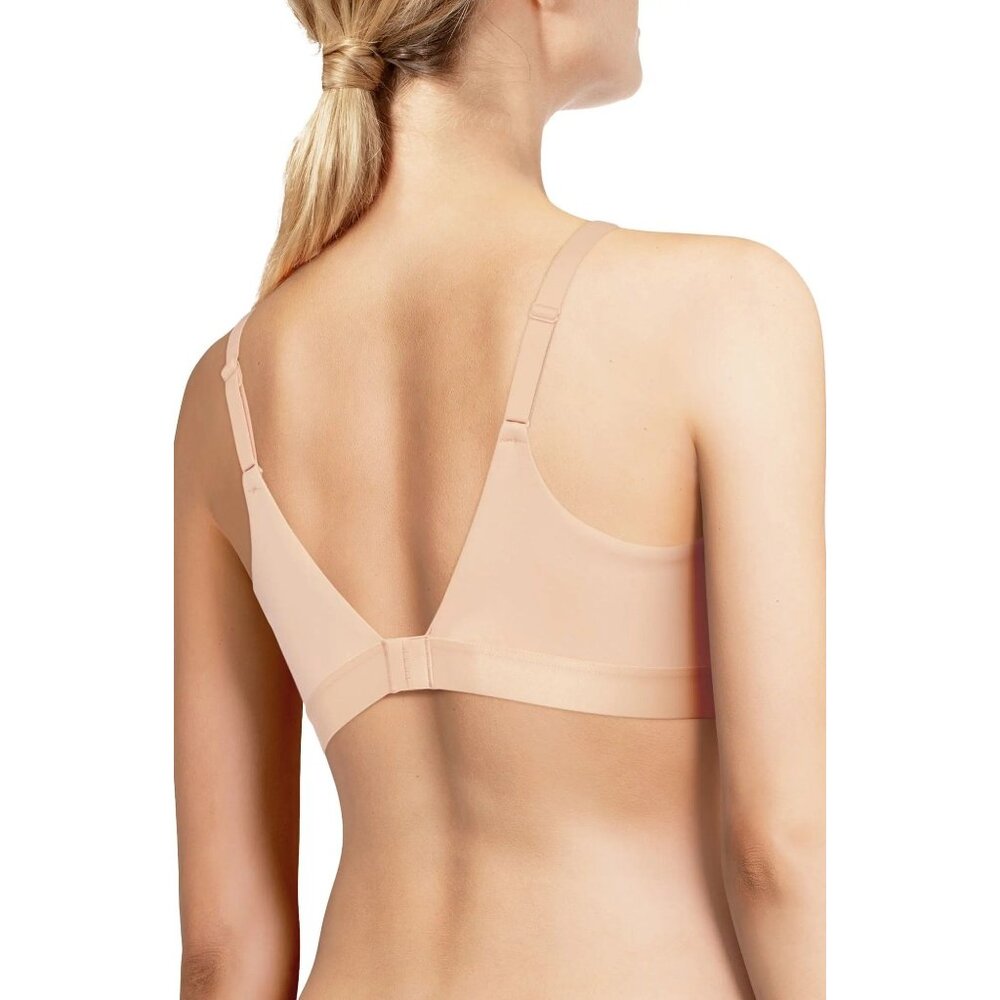 🆕CHANTELLE Norah Wireless Non-Padded Bra 38DDDD Nude Blush Beige #13F8 - Picture 5 of 10